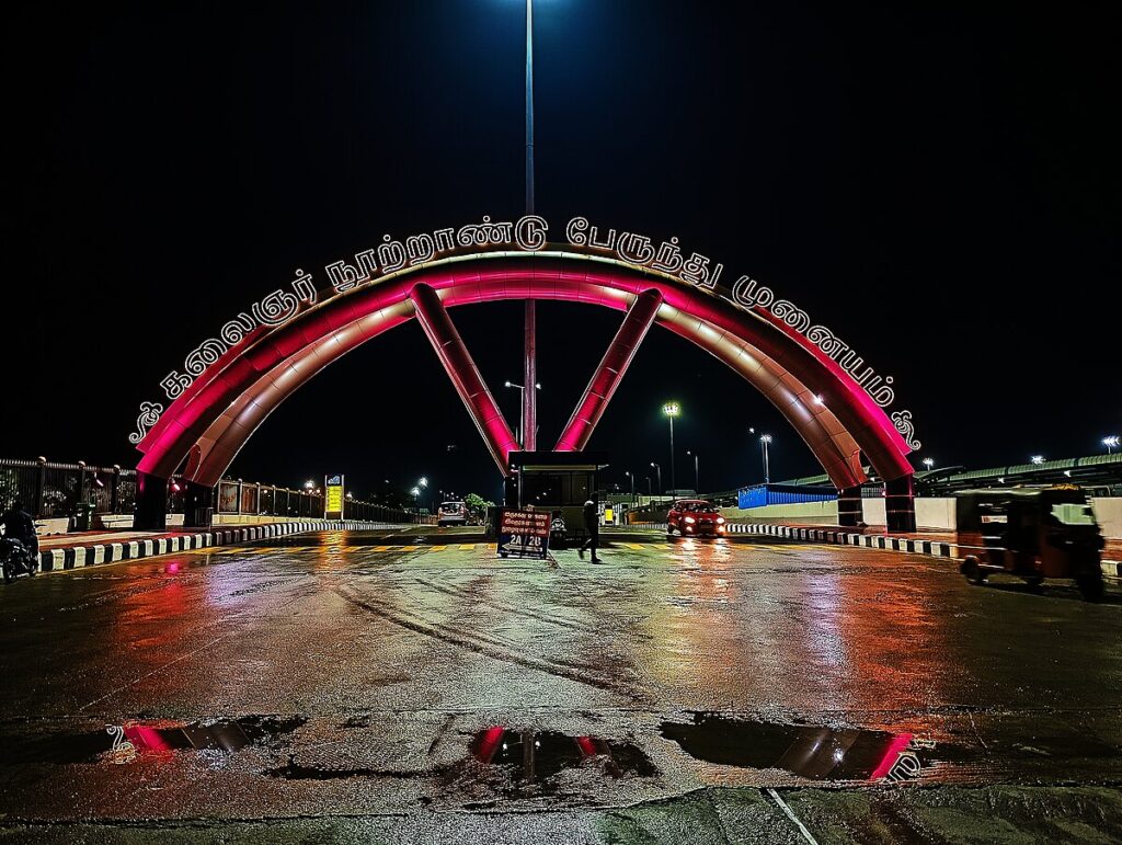 Kilambakkam bus terminus Chennai