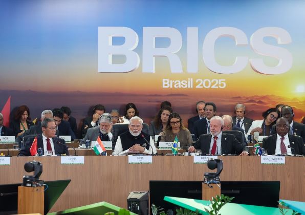 தெற்கு பகுதிக்கான நலன்களுக்கு ஒருபோதும் முன்னுரிமை இல்லை… பிரிக்ஸ் மாநாட்டில் பிரதமர் மோடி உரை… 10 4