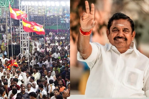 Edappadi Palaniswamy and TVK flag