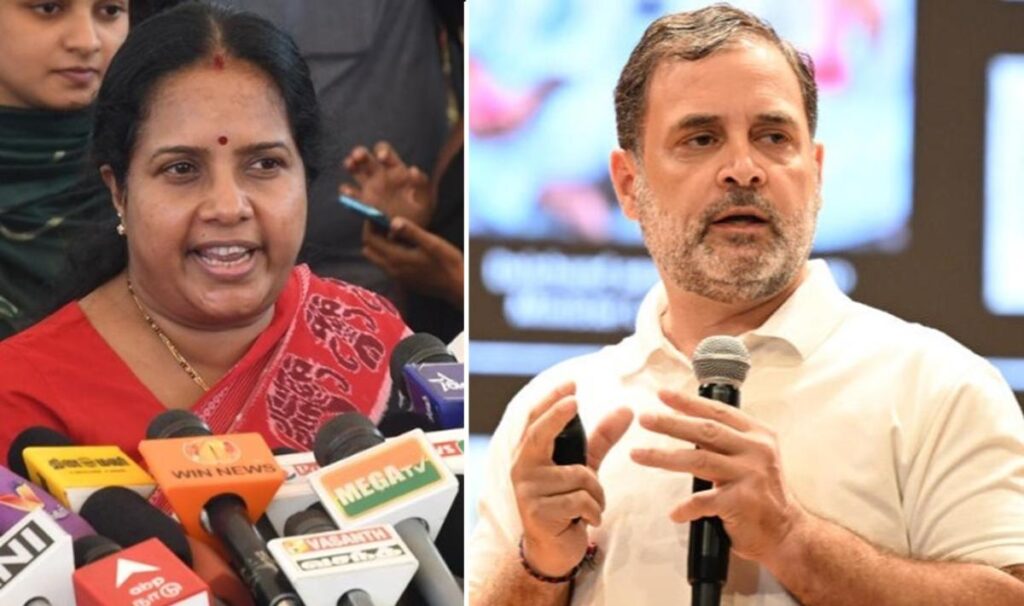 “பிஹார் தோல்வி உறுதியானதால் ராகுல் காந்தி மீண்டும் கட்டுக் கதைகளை பரப்புகிறார்” – வானதி சீனிவாசன் vanathi