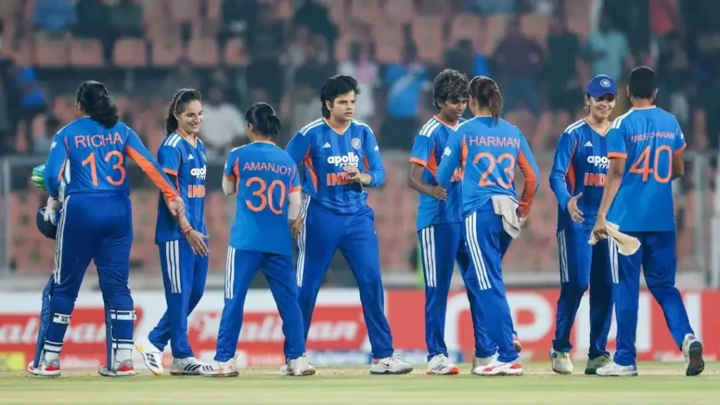 IND W vs SL W 4th t20 india won