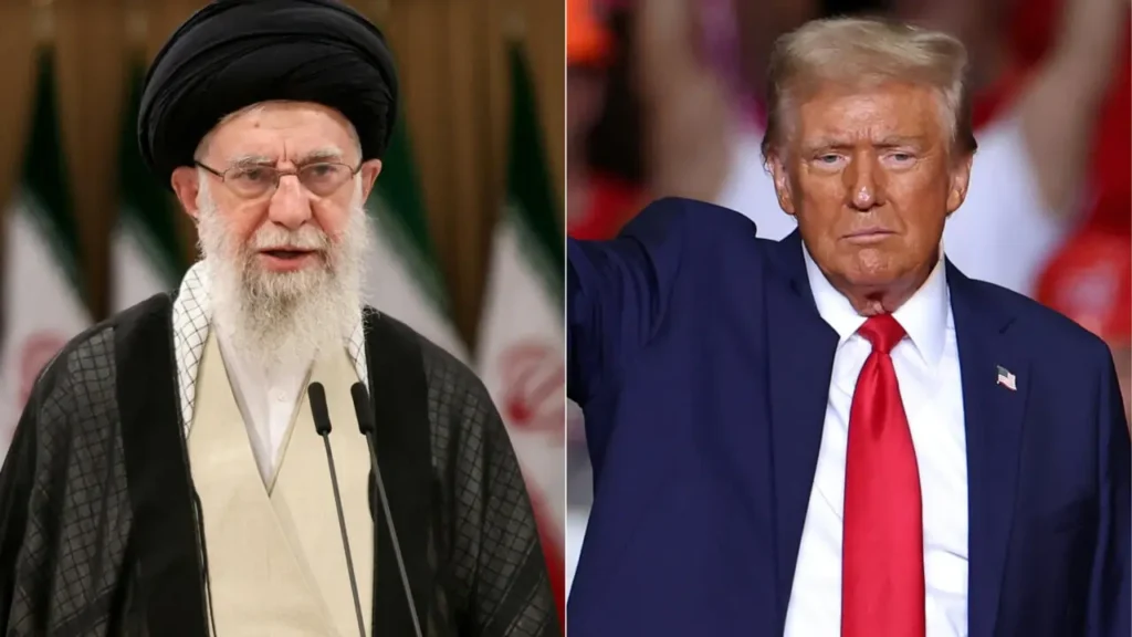 Ayatollah Khamenei trump