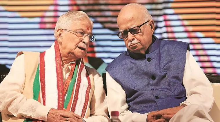 LK Advani and Murli Manohar Joshi
