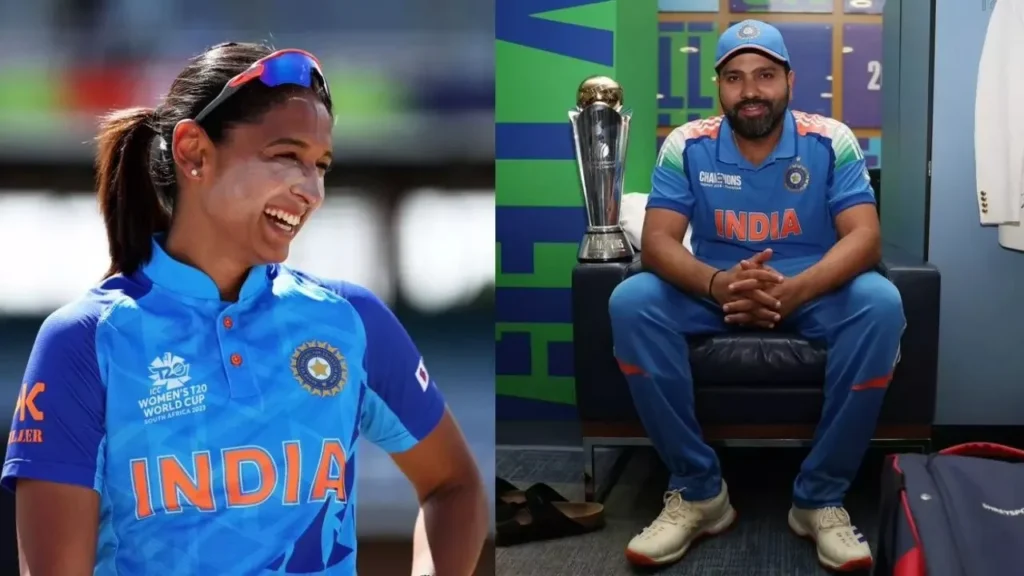 Rohit Sharma Harmanpreet Kaur Padma Shri