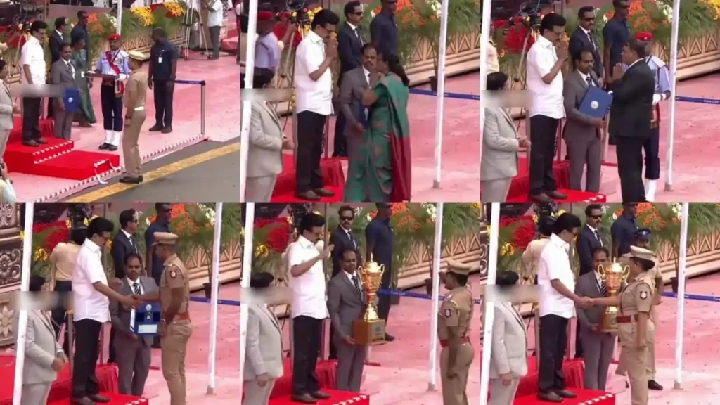 Stalin presented the awards