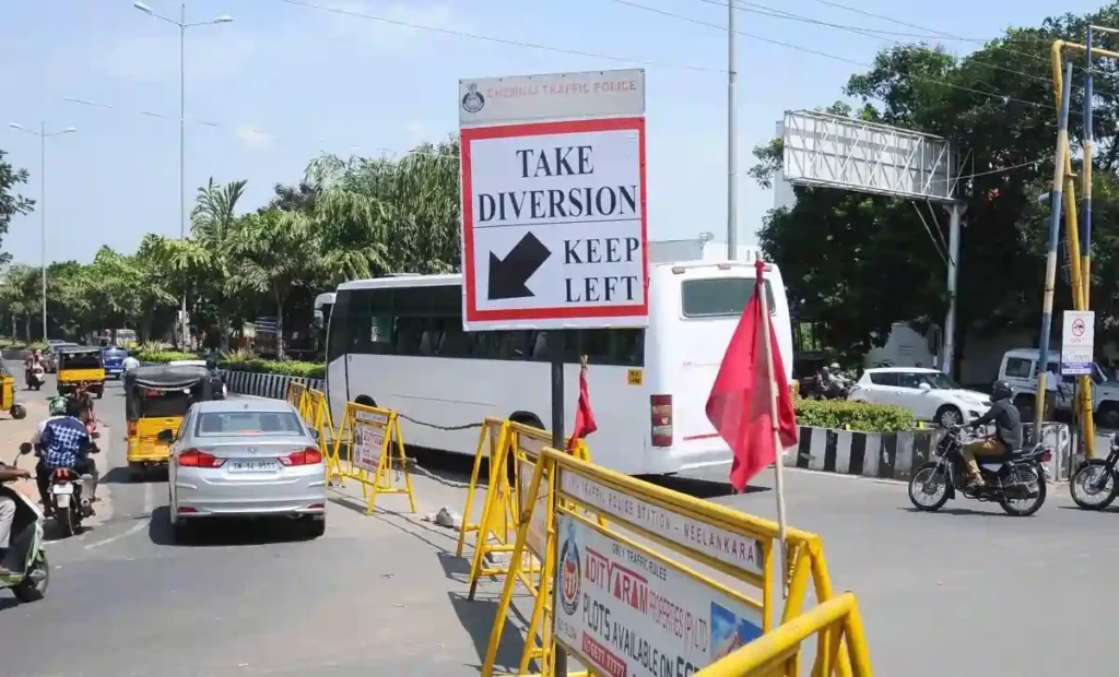 Traffic changes