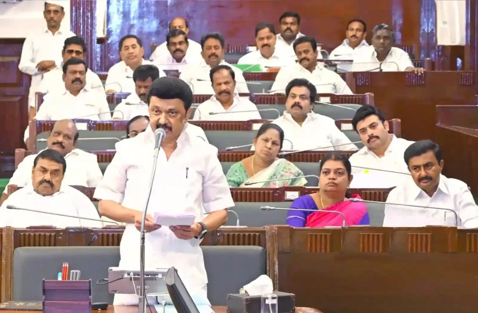 மாதாந்திர சிறப்பு பென்ஷன் ரூ.3000 ஆக உயர்த்தி வழங்கப்படும்!. முதல்வர் ஸ்டாலின்! assembly stalin annonuce