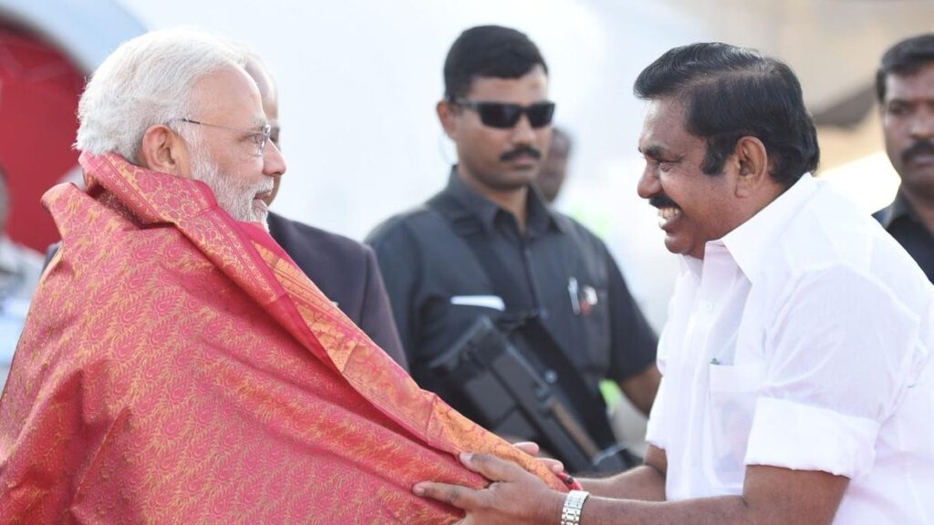 modi and edappadi palanisamy mee
