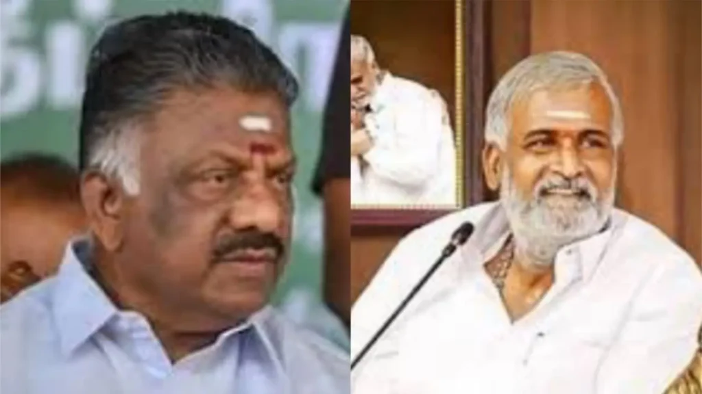 அந்தர் பல்டி அடிக்கும் ஓபிஎஸ்!. அமைச்சர் சேகர் பாபுவுடன் திடீர் சந்திப்பு!. திமுகவில் இணைய திட்டமா?. ops sekar babu