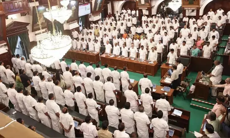 மறைந்த AVM சரவணன், எம்.எல்.ஏ. பொன்னுசாமிக்கு இரங்கல்!. பேரவை நாள் முழுவதும் ஒத்திவைப்பு! today tn assembly