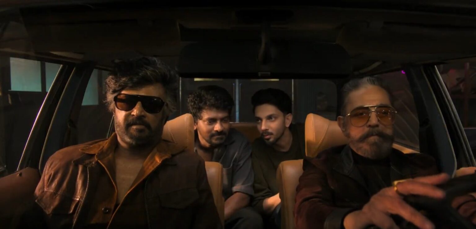 மீண்டும் ஒன்றிணைந்த ரஜினி – கமல்… புரோமோ வீடியோ சும்மா மாஸா இருக்கே..! 1 9