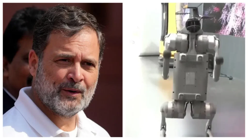 Chinese robo dog rahul