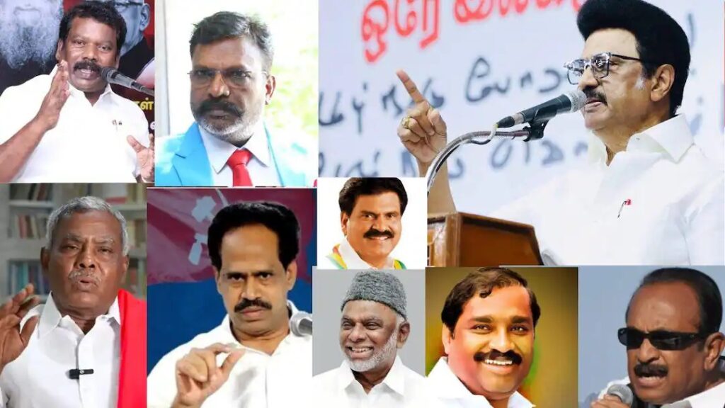 DMK alliance parties