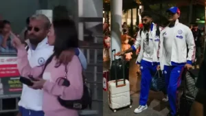 Indian team arrives in Chennai