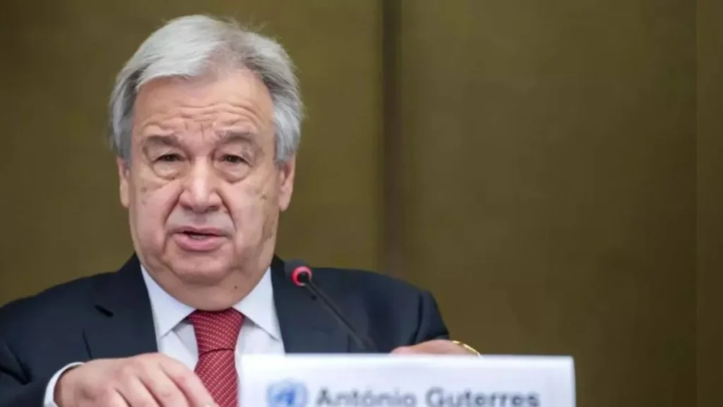 UN Chief Antonio Guterres