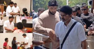 'தவெக'வின் இரண்டாண்டு ரிப்போர்ட் கார்டு! மூன்றாம் ஆண்டு முடிவுரையா? தொடக்கமா? 9 Vijay consoles the families of died in Karur