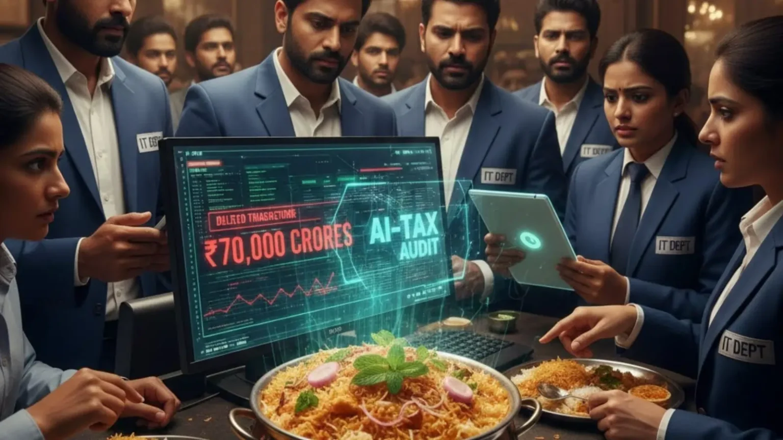 briyani Rs.70000 crore scam