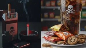 cool drinks chips cigarette