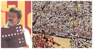 விஜய் அடுத்த மூவ்!. வரும் 23ஆம் தேதி வேலூரில் பரப்புரை!. ஏற்பாடுகள் தீவிரம்!. 2 salem vijay kuttam dies