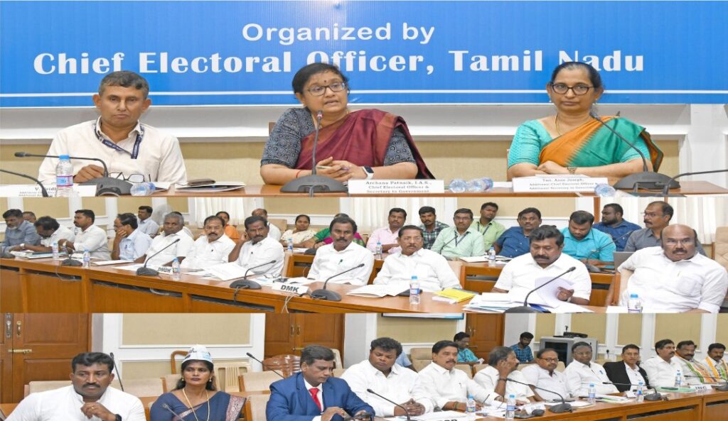 தேர்வு மையங்களில் செய்யப்பட்டுள்ள பாதுகாப்பு ஏற்பாடுகள் என்னென்ன? தேர்தல் அதிகாரி ஆலோசனை…! 1 2