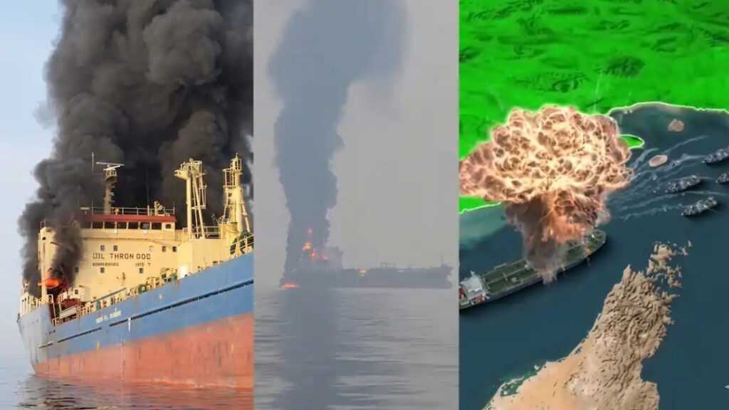 ஓமன் மீது ஈரான் தாக்குதல்!. 3 இந்திய மாலுமிகள் உயிரிழப்பு!. கடல் வழி போக்குவரத்து பாதிப்பு! 3 Indians Dead oman