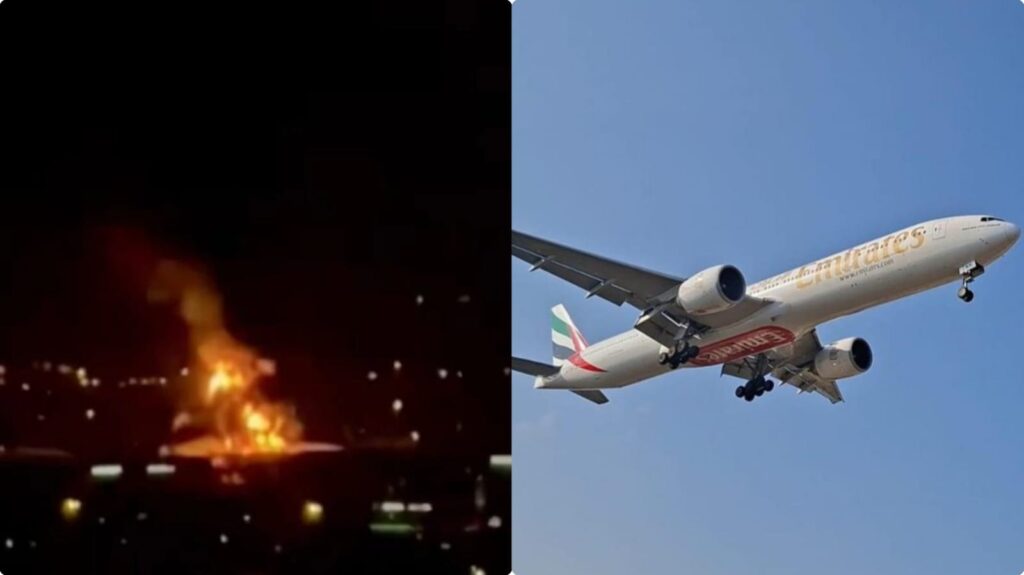 துபாய் விமான நிலையம் அருகே ட்ரோன் தாக்குதல்!. சென்னை விமானங்கள் ரத்து!. பயணிகள் தவிப்பு!. Chennai Flights Cancelled