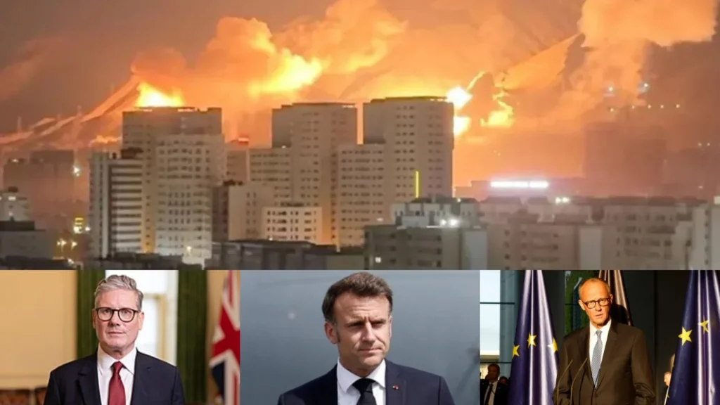 தீவிரமடையும் போர்!. அமெரிக்காவுடன் கைகோர்க்கும் ஐரோப்பா!. ஈரான் மீதான தாக்குதலுக்குத் தயார்!. Europe joins us iran war