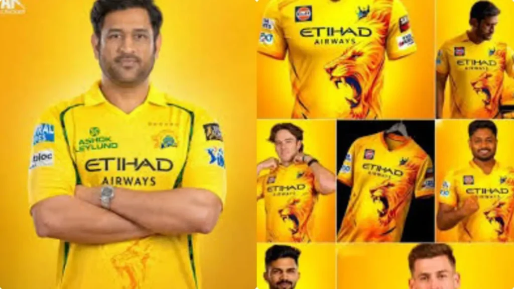 csk jersey
