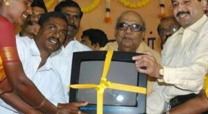ரூபாய்க்கு 3 படி அரிசி முதல் ஃப்ரிட்ஜ் வரை!. காலப்போக்கில் தமிழ்நாட்டில் மாறிய கவர்ச்சிகரமான வாக்குறுதிகள்!. 3 dmk tv