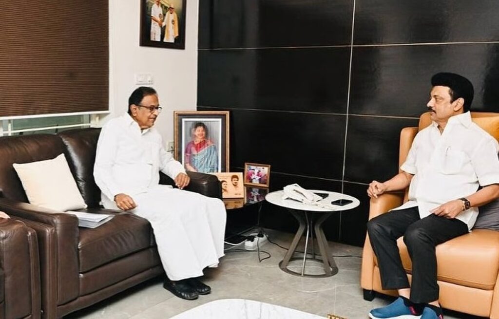 தொகுதி பங்கீடு மோதலுக்கு முற்றுப்புள்ளி!. காங்கிரஸுக்கு ஸ்டாலின் கொடுத்த சர்ப்ரைஸ் ஆஃபர் stalin chidambaram