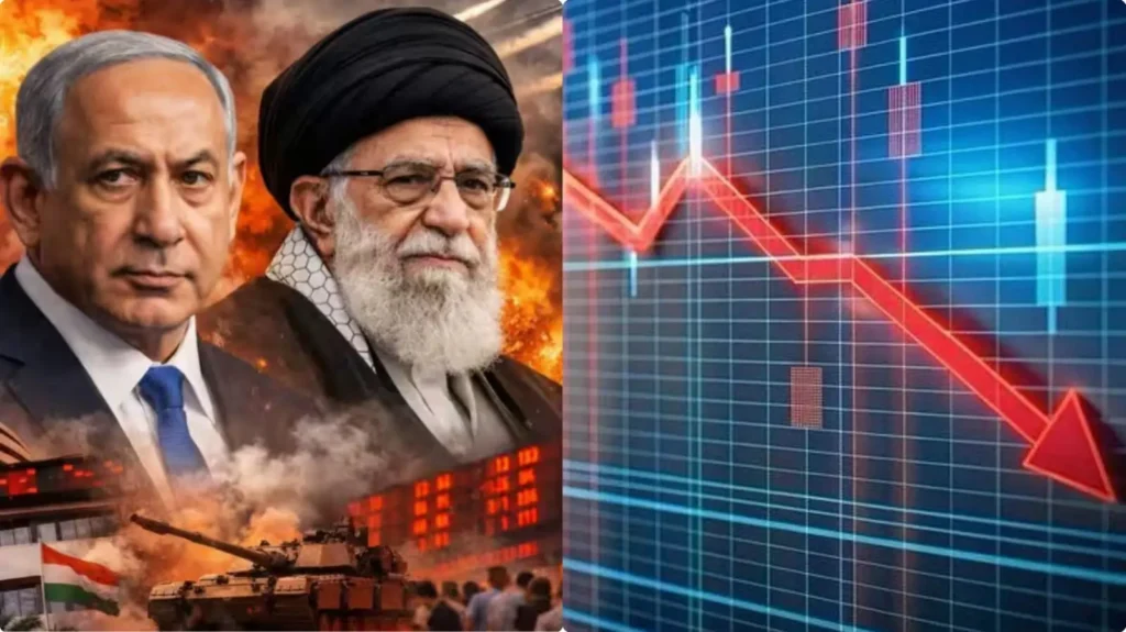 இந்திய பங்குச் சந்தையில் மிகப்பெரிய தாக்கம்!. இஸ்ரேல் – ஈரான் போர் பதற்றத்தால் கடும் வீழ்ச்சி!. stock market