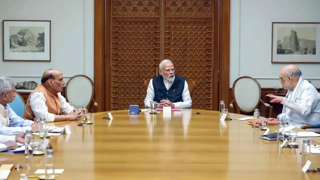 CCS meeting pm modi