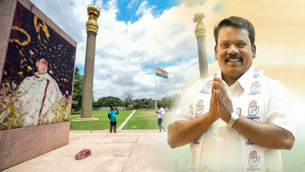ராஜீவ்காந்தி உருவப்படத்துடன் வாகனப் பேரணி – காங்கிரசாருக்கு கு.செல்வப்பெருந்தகை வலியுறுத்தல் 001 selva