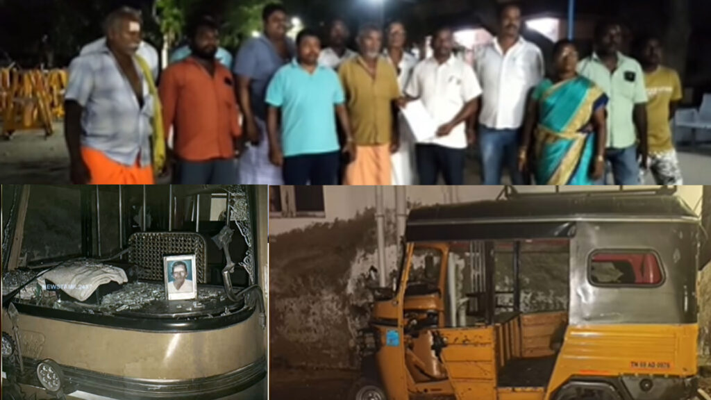 காங்கிரஸ் நிர்வாகிக்கு கொலை மிரட்டல் – ஆட்டோ சேதம்; EX அமைச்சர் அனிதா ராதாகிருஷ்ணன் மீது புகார் 003 congress 1
