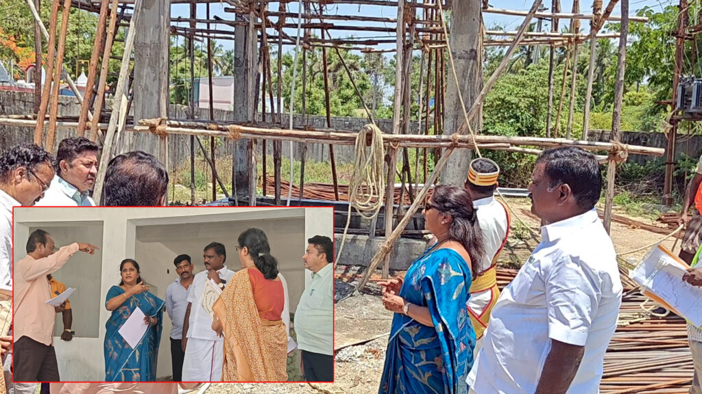 திருப்போரூர் பேரூராட்சியில் வளர்ச்சி திட்டப் பணிகள் – மாவட்ட ஆட்சியர் மாலதி ஹெலன் நேரில் ஆய்வு 004 chengalpattu