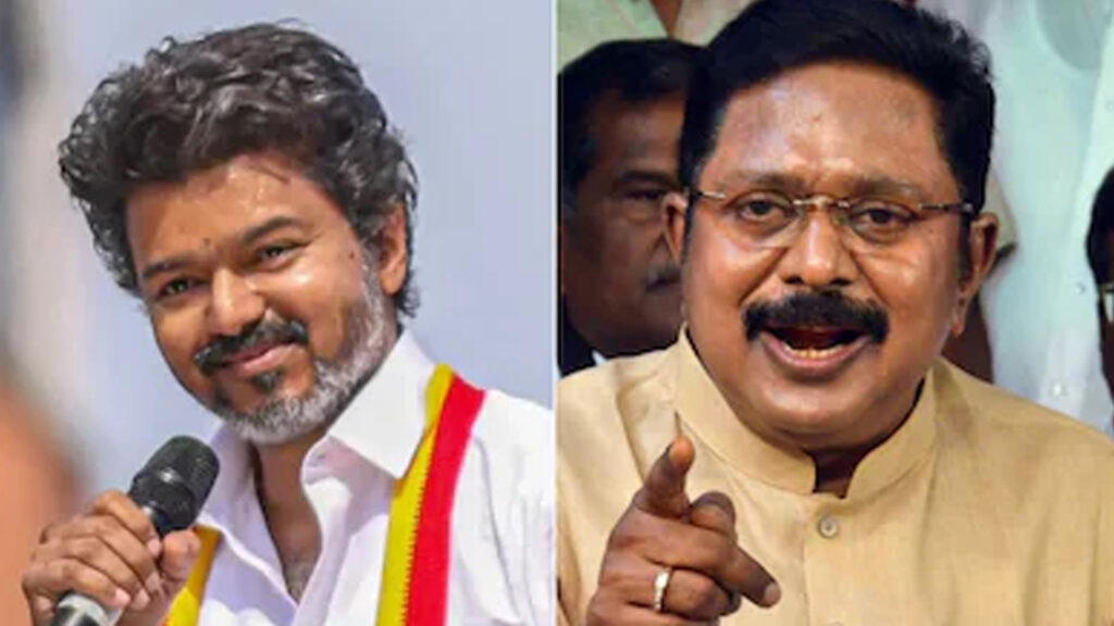 வாக்குறுதியை செயல்படுத்த மறுப்பு – திமுகவின் நீட்சியாக தவெக – டிடிவி தினகரன் குற்றச்சாட்டு 006 vijay TTV