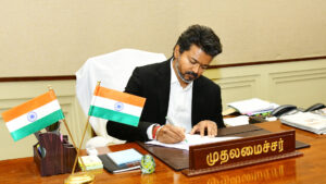 நீர்வளத்துறை செயல்பாடுகள் குறித்து முதலமைச்சர் ச.ஜோசப் விஜய் ஆலோசனை 007 vijay 1