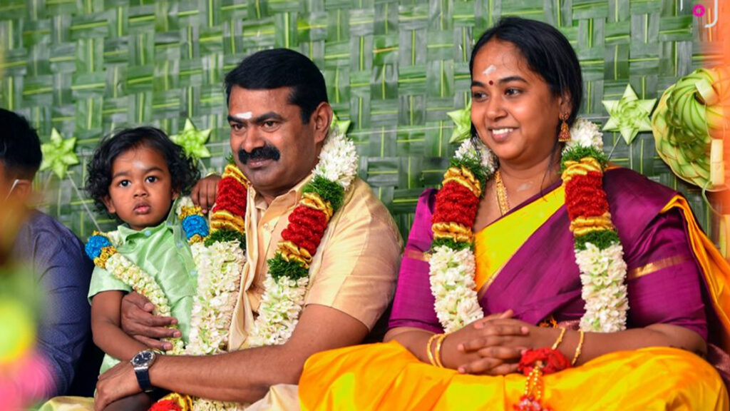 சீமானுக்கு 2-வது குழந்தை..!! வீட்டிற்கு வந்த தேவதை..!! மகிழ்ச்சியில் நாதக தொண்டர்கள்..!! 008 seeman