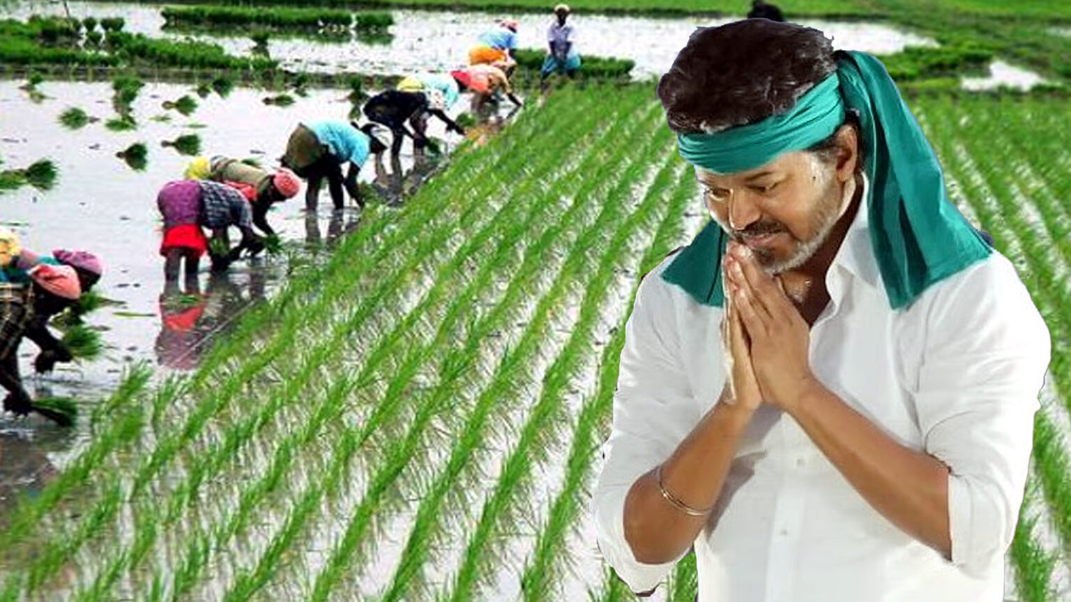 பயிர்க்கடன் தள்ளுபடி – தேர்தல் வாக்குறுதியை மீறிய முதலமைச்சர் விஜய் – விவசாயிகள் அதிருப்தி 010 vijay farmer