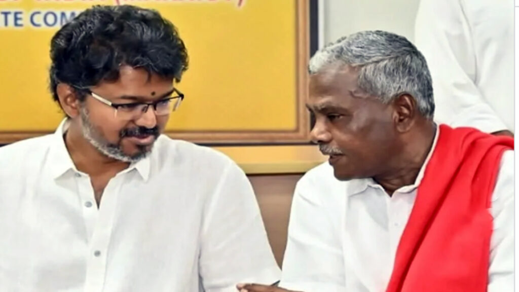அதிமுக ஆதரவைப் பெற்றால் தவெகவுக்கு வழங்கும் ஆதரவு குறித்து மறுபரிசீலனை –சிபிஎம் அதிரடி. 013 cpm