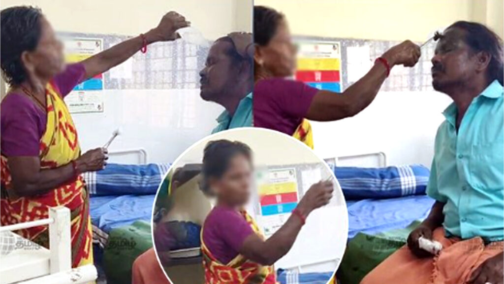 காயத்துக்கு மருந்திடும் தூய்மைப் பணியாளர் ; மோசமான நிலையில் தமிழகத்தின் சுகாதார கட்டமைப்பு – டிடிவி தினகரன் குற்றச்சாட்டு 014 ttv