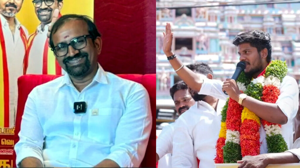 39 ஆண்டுகளுக்குப் பிறகு முக்கிய மாற்றம்.. அமைச்சரவையில் 2 பிராமண அமைச்சர்கள்..!! அதிரடி காட்டும் முதல்வர் விஜய்..!! 016 PRAMIN