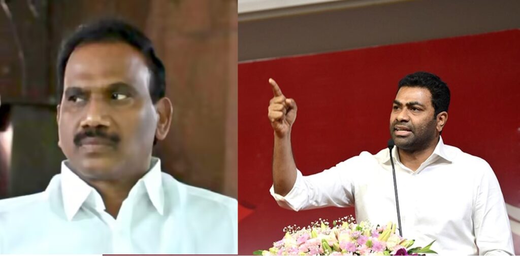 ஆ.ராசா மன்னிப்பு கேட்க ஆதவ் அர்ஜுனா வலியுறுத்தல்! A Raja Aathav