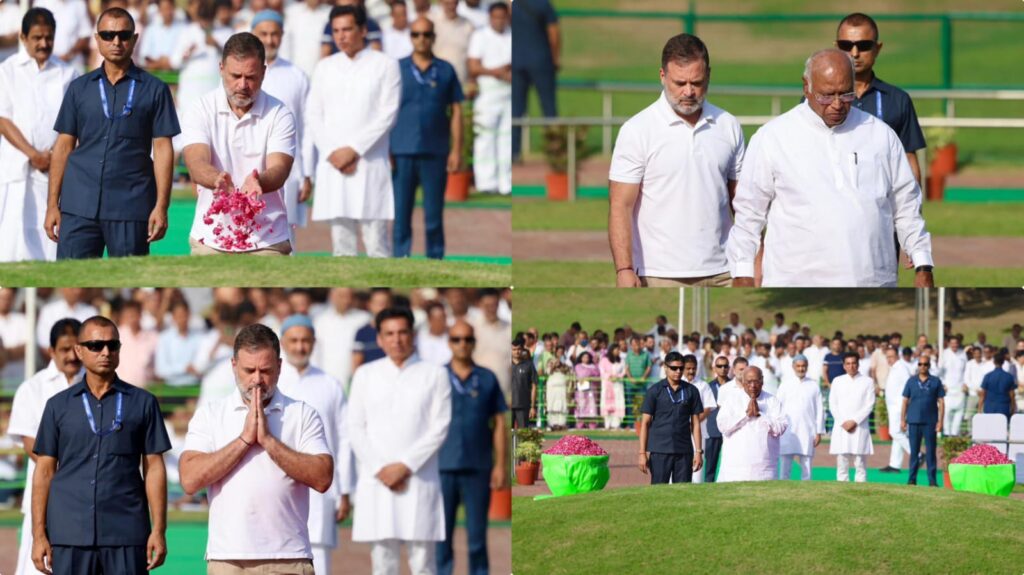 முன்னாள் பிரதமர் ஜவஹர்லால் நேரு நினைவு நாள்!. ராகுல் காந்தி, கார்கே அஞ்சலி! nehru death anniversary