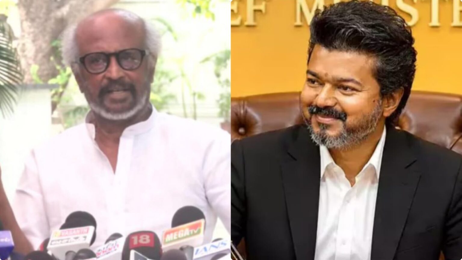 விஜய் முதல்வரானதில் பொறாமையா? வதந்திகளுக்கு முற்றுப்புள்ளி வைத்த நடிகர் ரஜினிகாந்த்! rajini byte