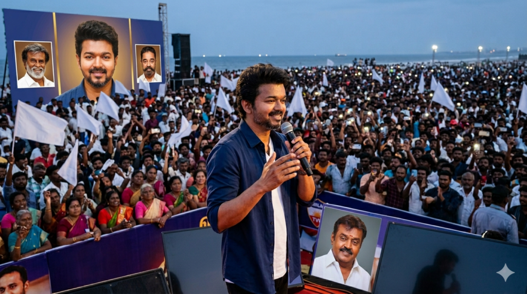 ரஜினி, கமல், விஜயகாந்தால் முடியாததை சாதித்துக் காட்டிய விஜய்! vijay