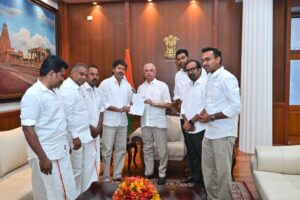 vijay meets governor a