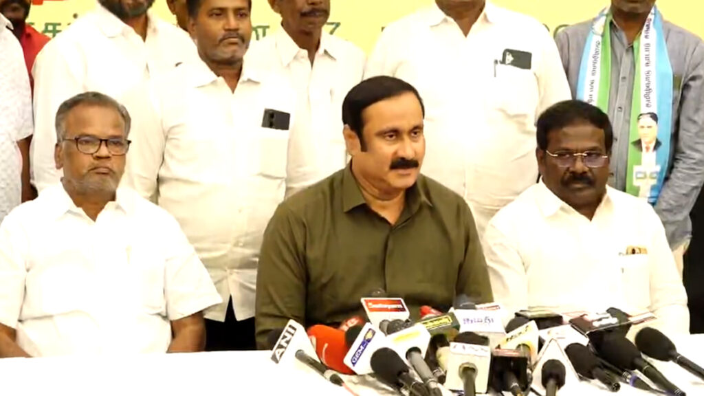 திமுகவின் ஆதரவு – வரவேற்கும் அன்புமணி ராமதாஸ் -மாறும் அரசியல் களம் 003 anbumani