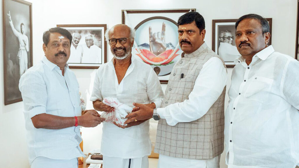ரஜினியுடன் பாஜக தலைவர்கள் சந்திப்பு; அண்ணாமலையால் பீதியா? 1 004 rajini