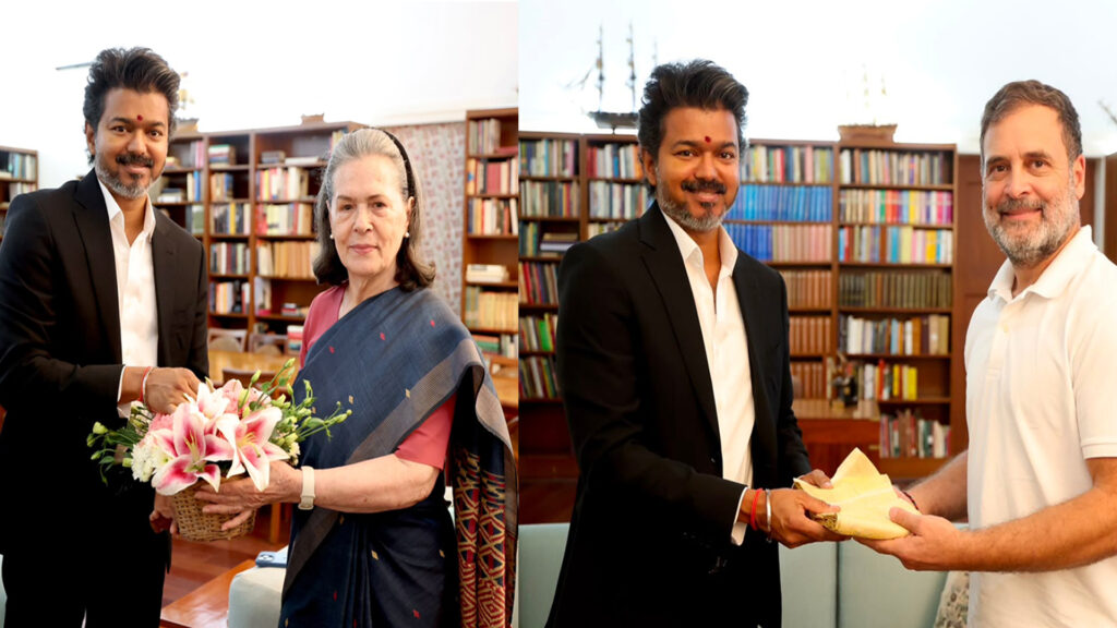 டெல்லியில் முதலமைச்சர் ஜோசப் விஜய் ; குடியரசுத் தலைவர், சோனியா காந்தி உள்ளிட்டோருடன் சந்திப்பு 6 008 CM VIJAY e